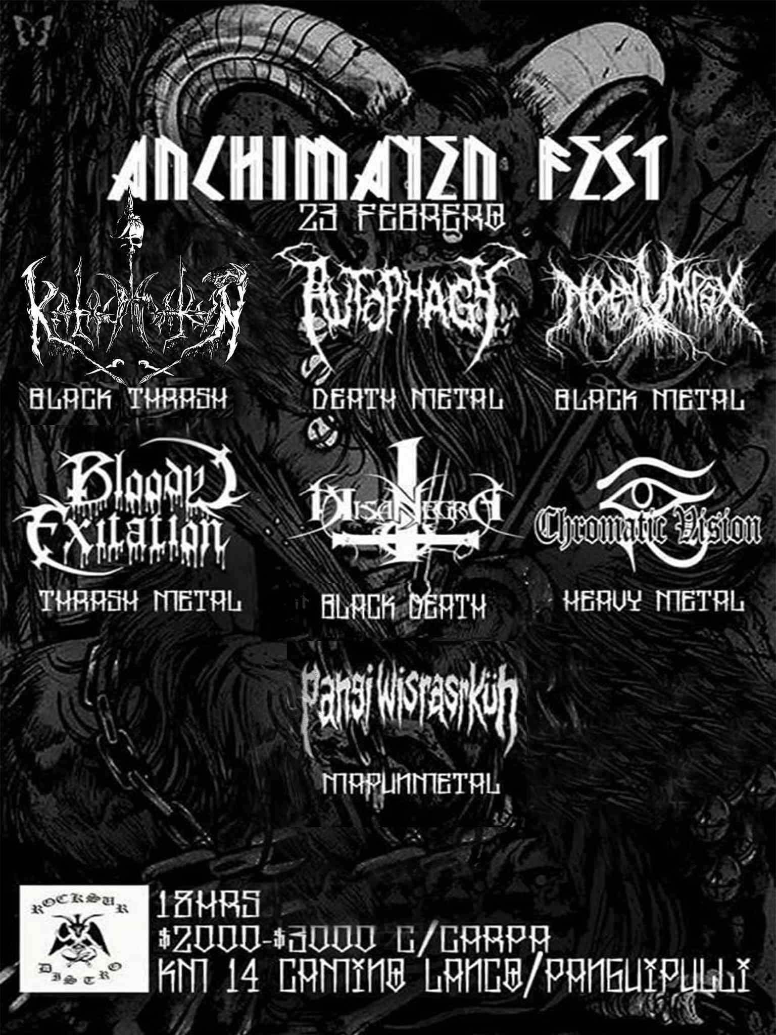 23 de Febrero: Anchimayen Fest en Panguipulli