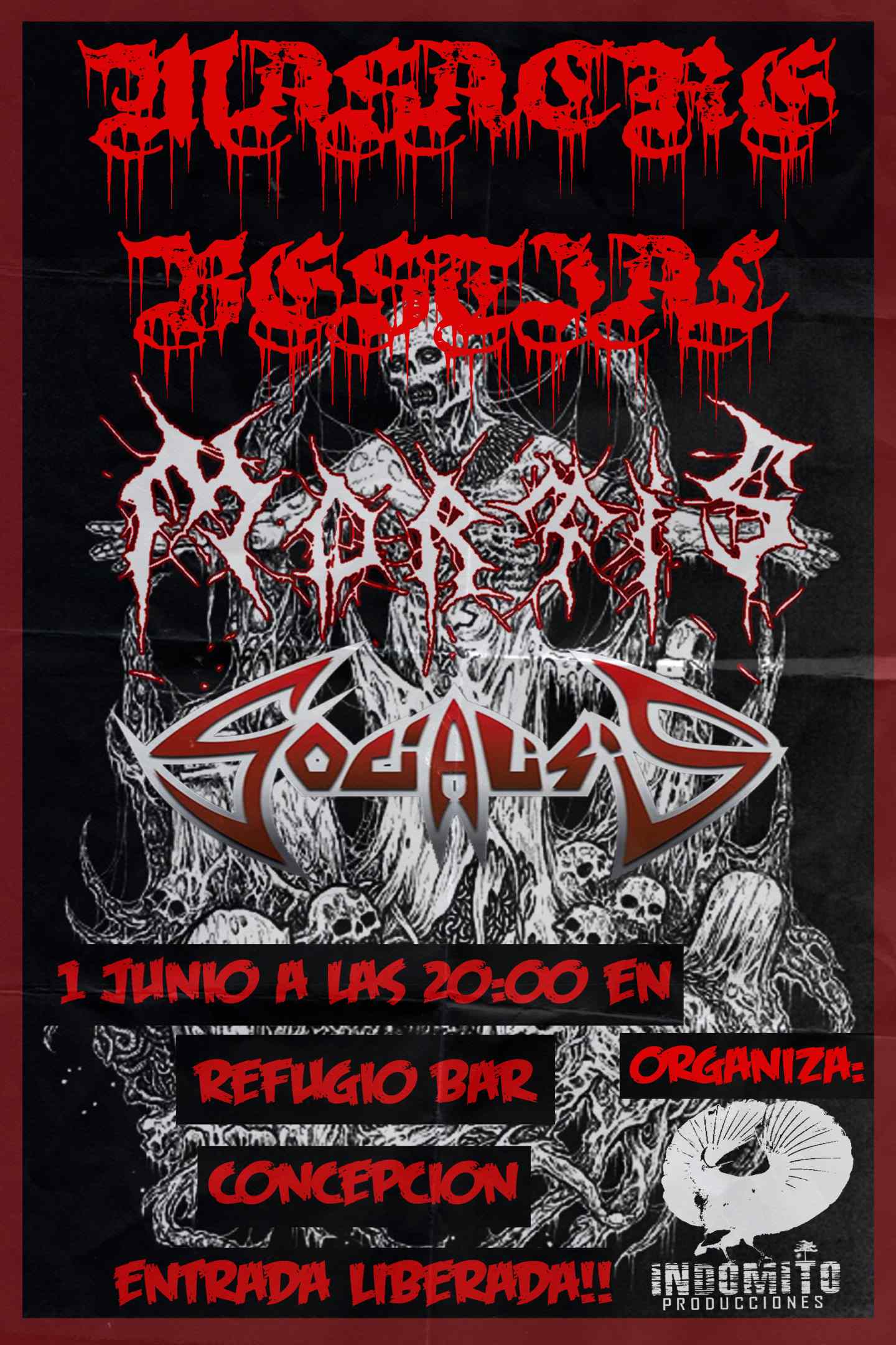 1 de Junio: Masacre Bestial - Mortis y Socialisis en Concepción