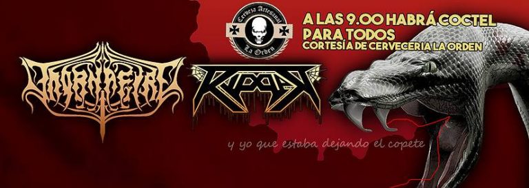 12 de Noviembre: Thornafire y Ripper en Santiago