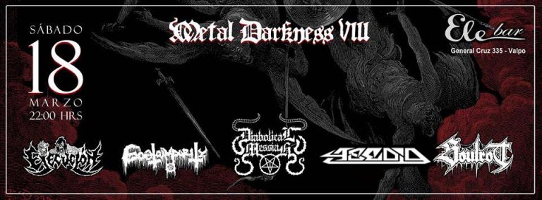 18 de Marzo: Metal Darkness VIII en Valparaíso