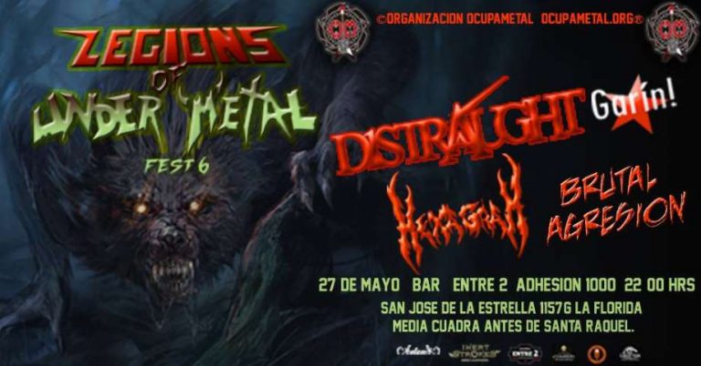 27 de Mayo: Legions Of Under Metal VI en Santiago