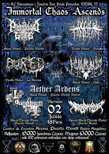 2 de Junio: Ritual Vl - Immortal Chaos Ascends en Puerto Montt