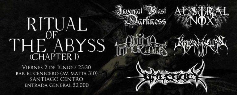 2 de Junio: Ritual Of The Abyss I en Santiago