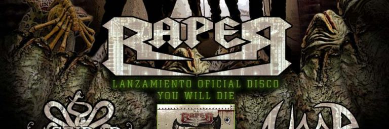 3 de Junio: Lanzamiento del «You Will Die» de Raper en Santiago