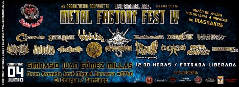 4 de Junio: Metal Factory Fest IV en Santiago