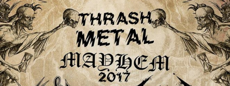 10 de Junio 2017: Thrash Metal Mayhem en Santiago.