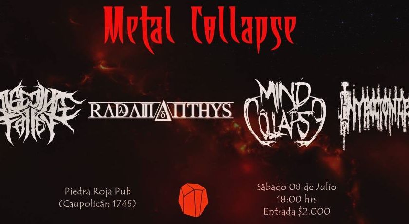 8 de Julio: Metal Collapse en Concepción