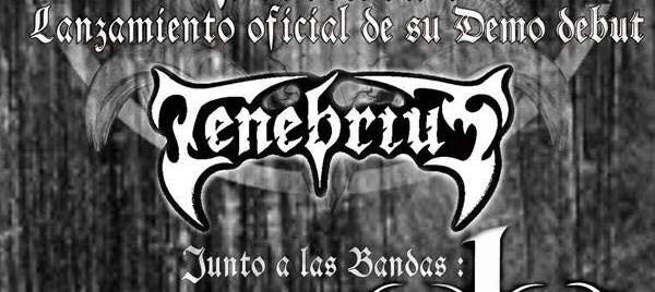 2 de Septiembre: Lanzamiento de primer demo de Tenebrius en Osorno