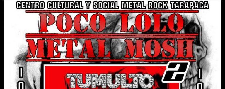 20 de Octubre: Pocololo Metal Mosh II en Iquique (CANCELADO)