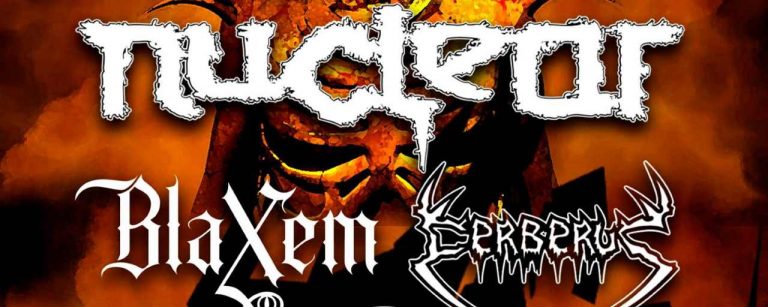 3 de Noviembre: Nuclear, Blaxem, Cerberus y Nunca Seremos Dichosos en Santiago (CANCELADO)