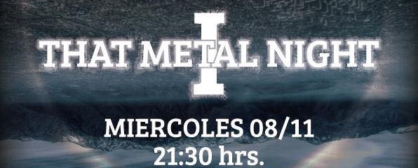 8 de Noviembre: That Metal Night I – Felipe Majluf y Ten Richter en Santiago