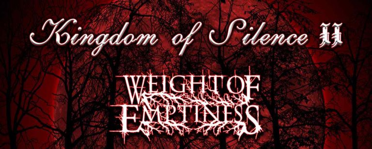 11 de Noviembre: Kingdom Of Silence II – Weight Of Emptiness, A Sad Bada y Morver en Santiago