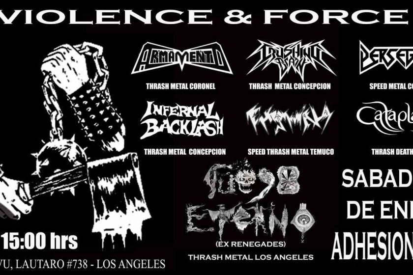 20 de Enero: Violence & Force en Los Ángeles