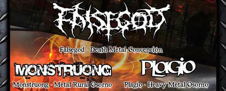27 de Enero: Ultimatum, Falsegod, Maniaco, Plagio y Monstruong en Osorno