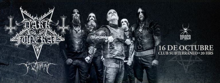 16 de Octubre: Dark Funeral en Santiago