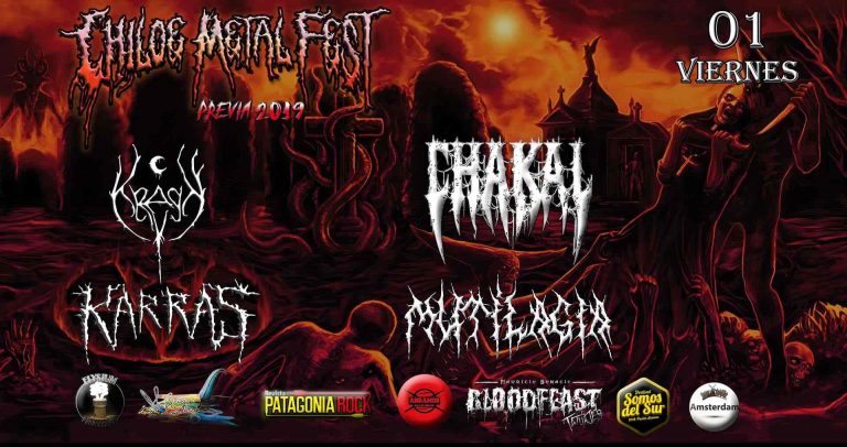 1 de Febrero: Previa Chiloe Metal Fest 2019 – Chakal, Kréen, Karras y Mutilagia en Punta Arenas
