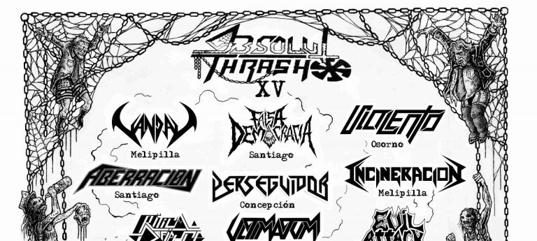 16 de Marzo: Absolut Thrash XV en Santiago