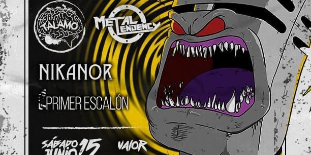 15 de Junio: Metal Tendency, Nikanor, Primer Escalon y Talamo en Santiago