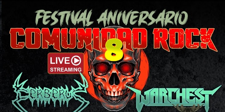 28 y 29 de Agosto: 8vo Aniversario Comunidad Rock – Evento online gratuito