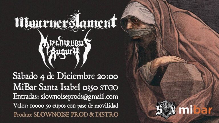 4 de Diciembre – Mourners Lament y Mischievous Augury en Santiago