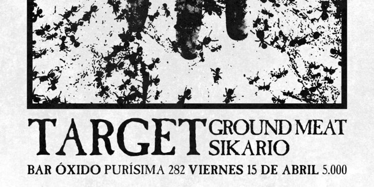 15 de Abril: Target, Ground Meat y Sikario en Santiago