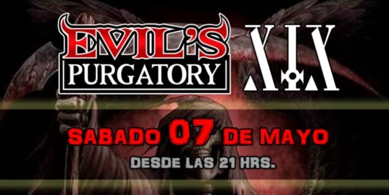7 de Mayo: Evil’s Purgatory XIX – Traumatic Noise, Armamento, Antagonyze, Hellheim y Archegonus en Concepción