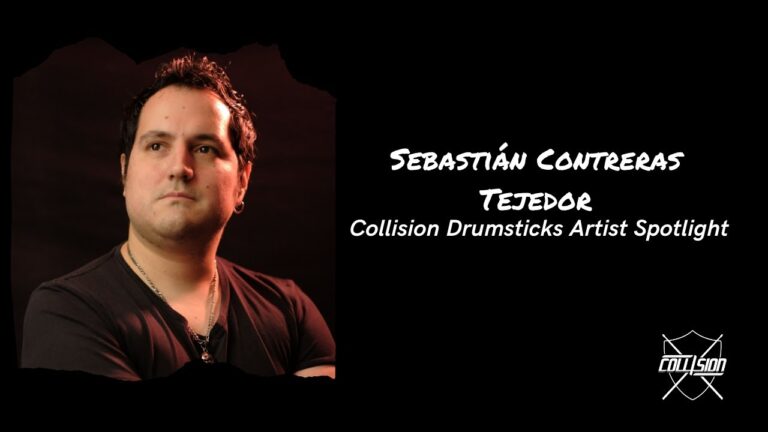 Baterista de Rising Angel obtiene auspicio de baquetas Collision Dumsticks